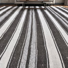 Striped pattern on the Sevdadeniz Hattie vintage kilim rug – handwoven flatweave in Sivas, Turkey