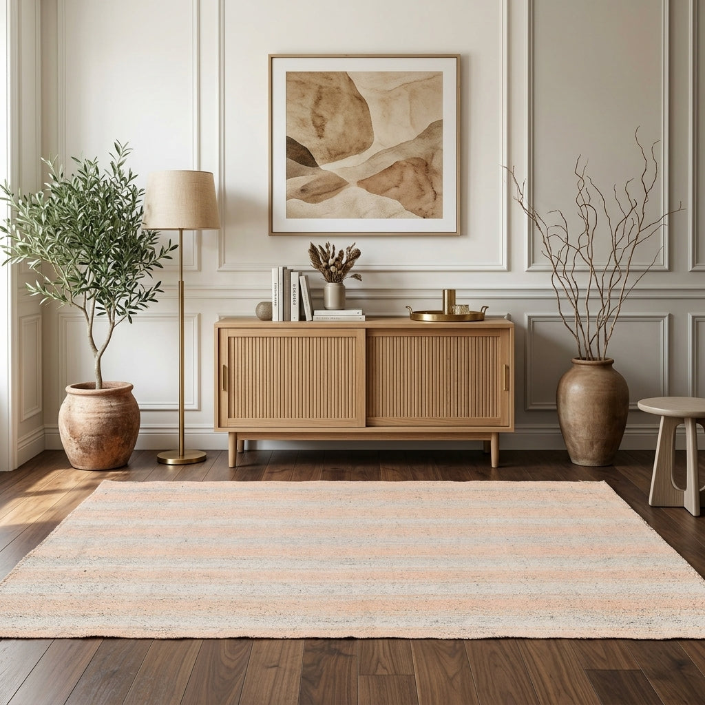 Solid pattern on the Theomelpe vintage kilim runner rug – handwoven flatweave in Anatolia, Turkey