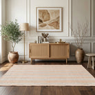 Solid pattern on the Theomelpe vintage kilim runner rug – handwoven flatweave in Anatolia, Turkey