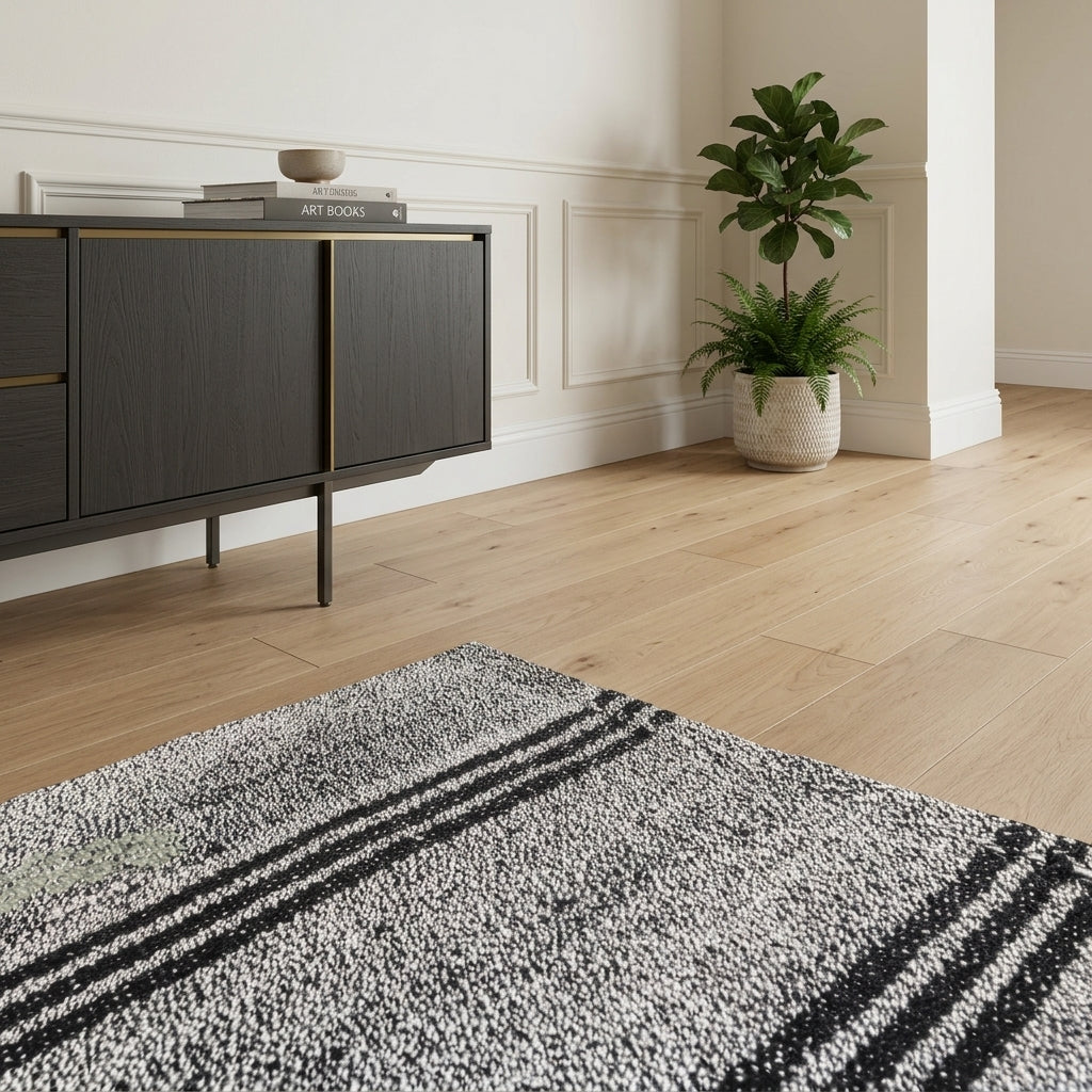 Pattern on the Dilnil vintage kilim rug – handwoven flatweave in Anatolia, Turkey