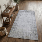 Floral pattern on the Semasad vintage area rug – handmade in Anatolia, Turkey