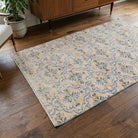 Ikat pattern on the Firuzperi vintage runner rug – handmade in Anatolia, Turkey