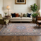 Oriental pattern on the Heliophile vintage area rug – handmade in Anatolia, Turkey