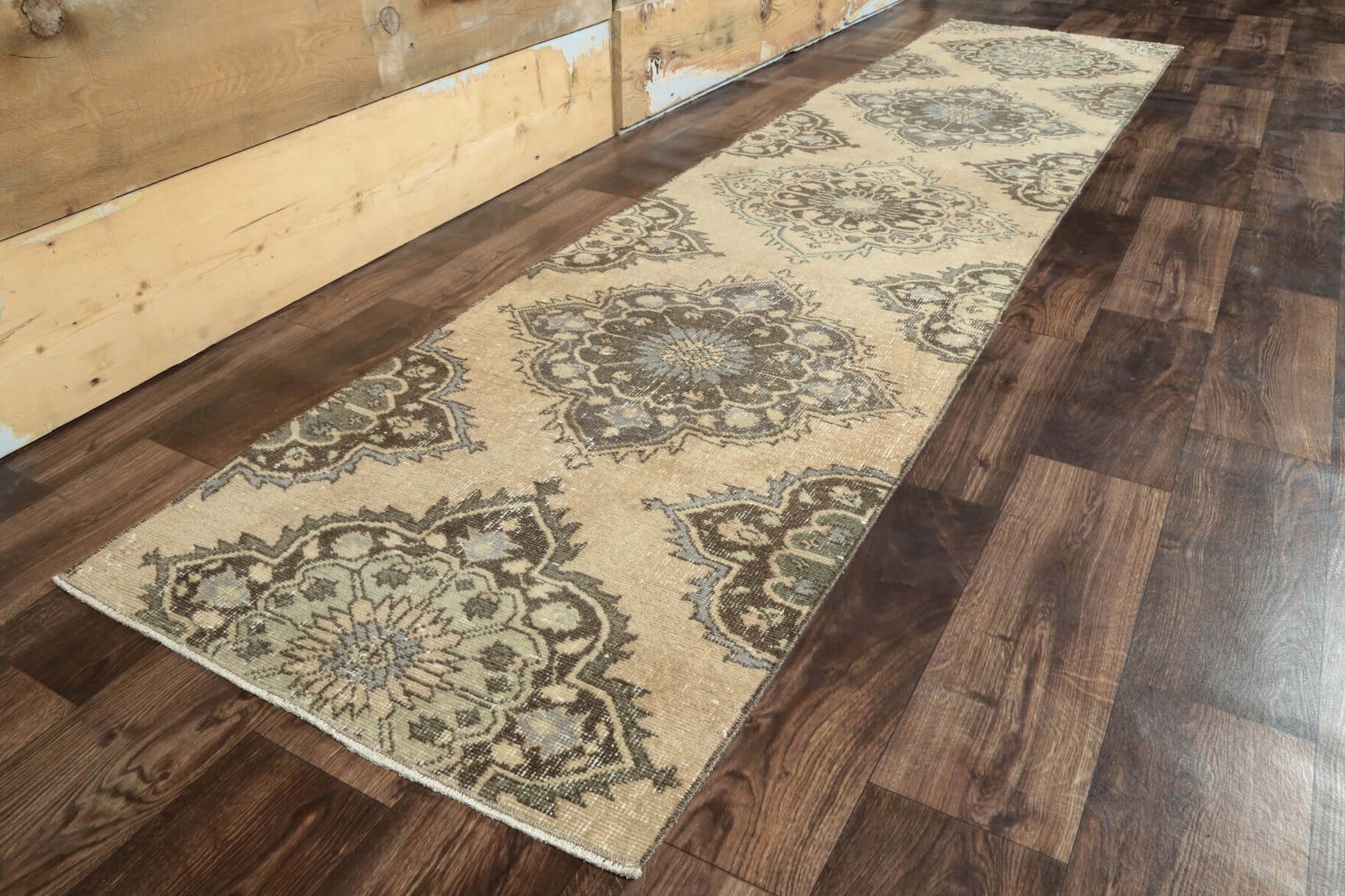 Vintage Oushak Runner Rug