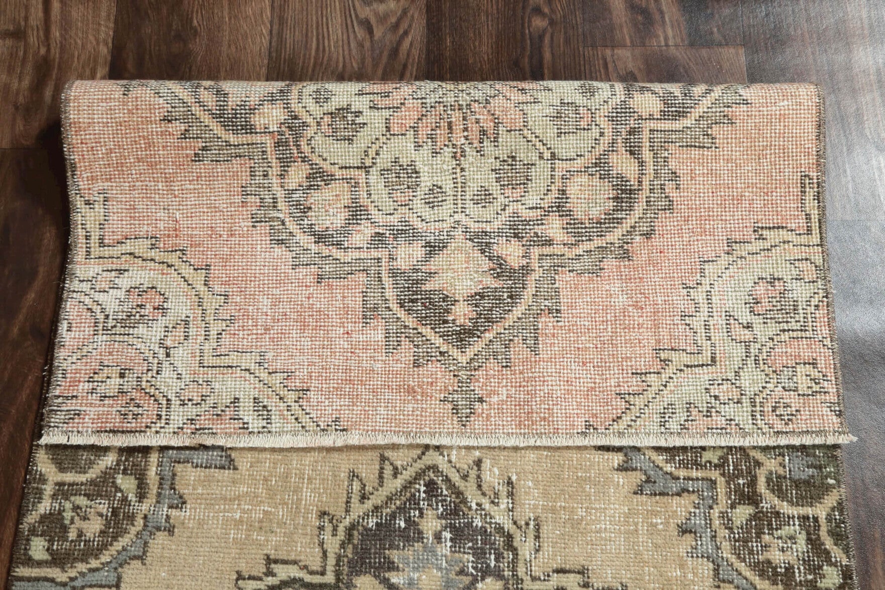 Vintage Oushak Runner Rug