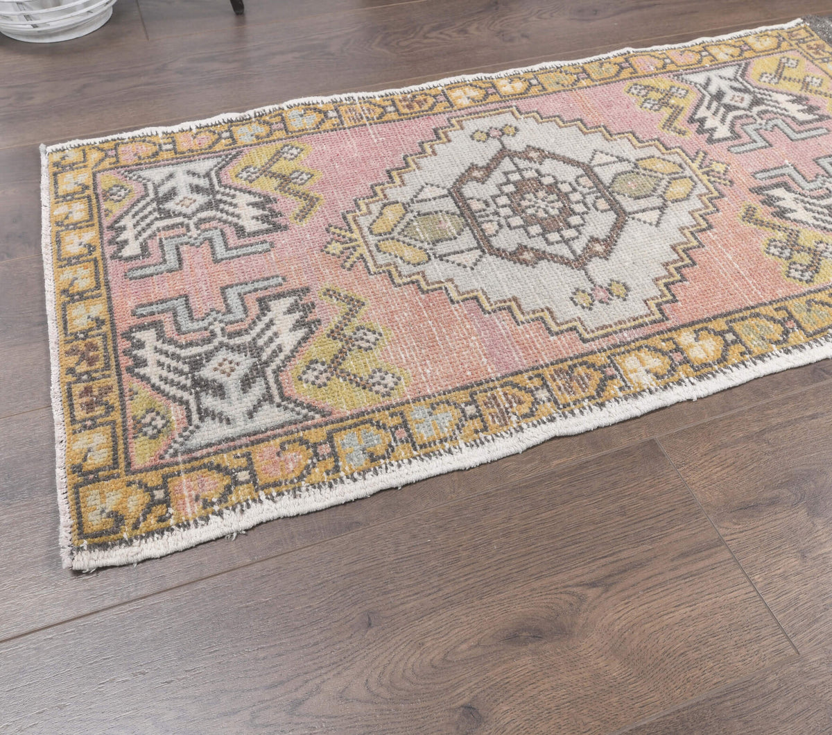 Vintage Triplets Anatolian Runner Rug