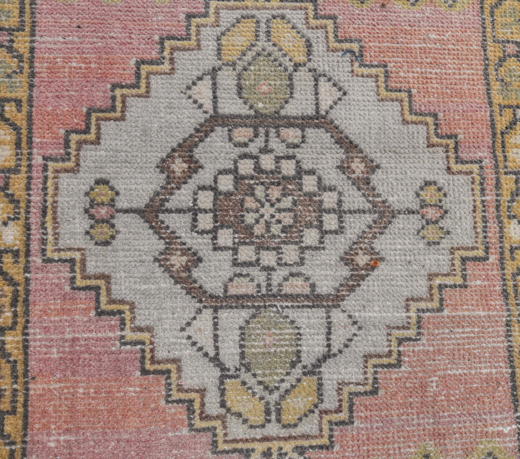 Vintage Triplets Anatolian Runner Rug