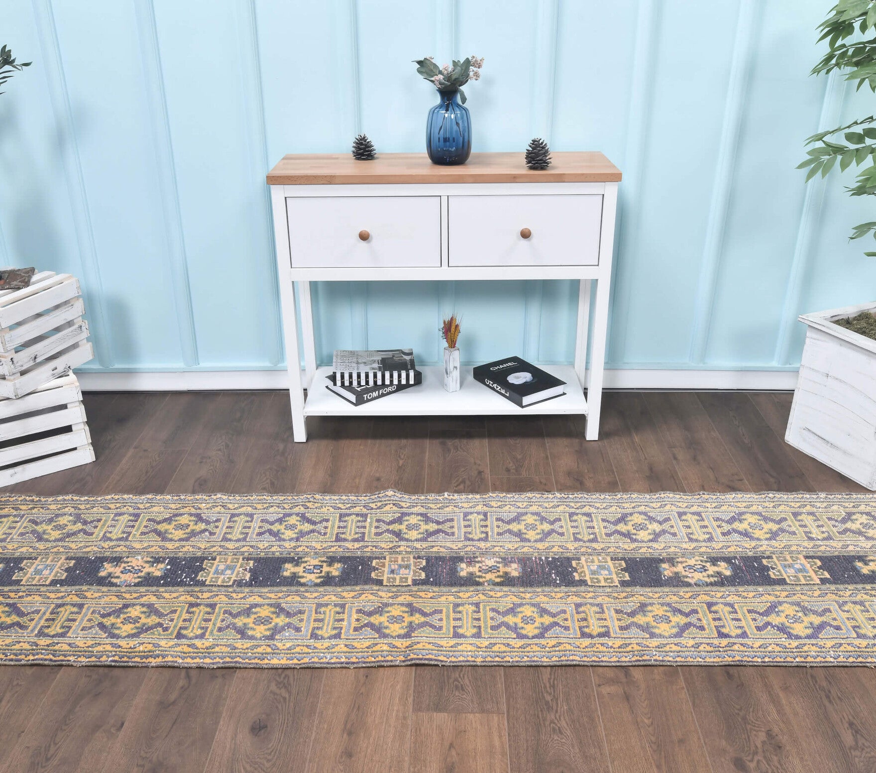 Vintage Patchwork Runner Rug