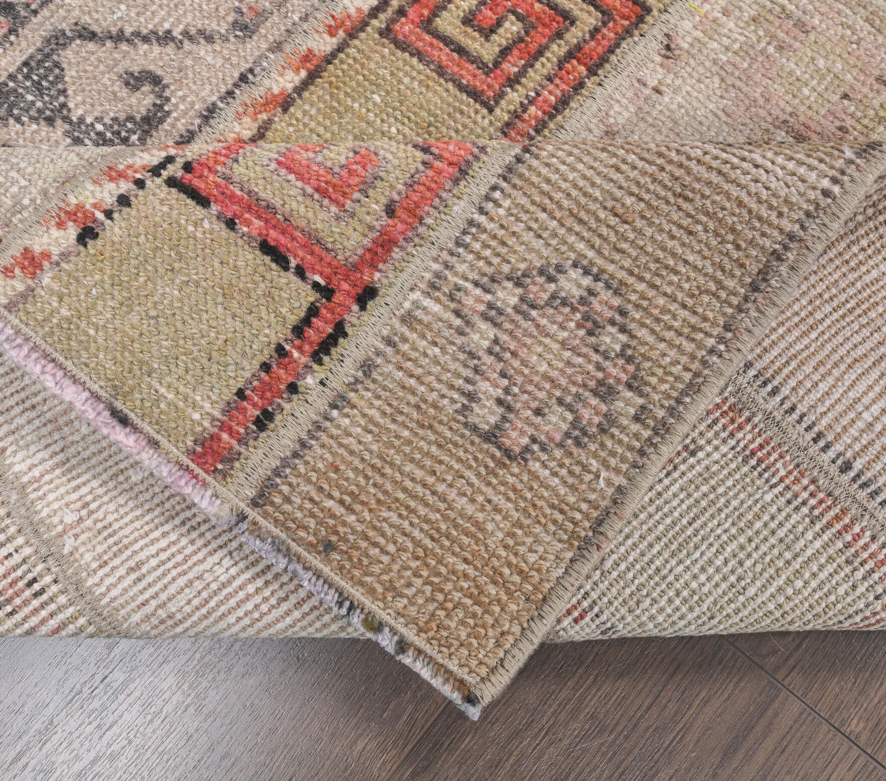 Vintage Patchwork Runner Rug