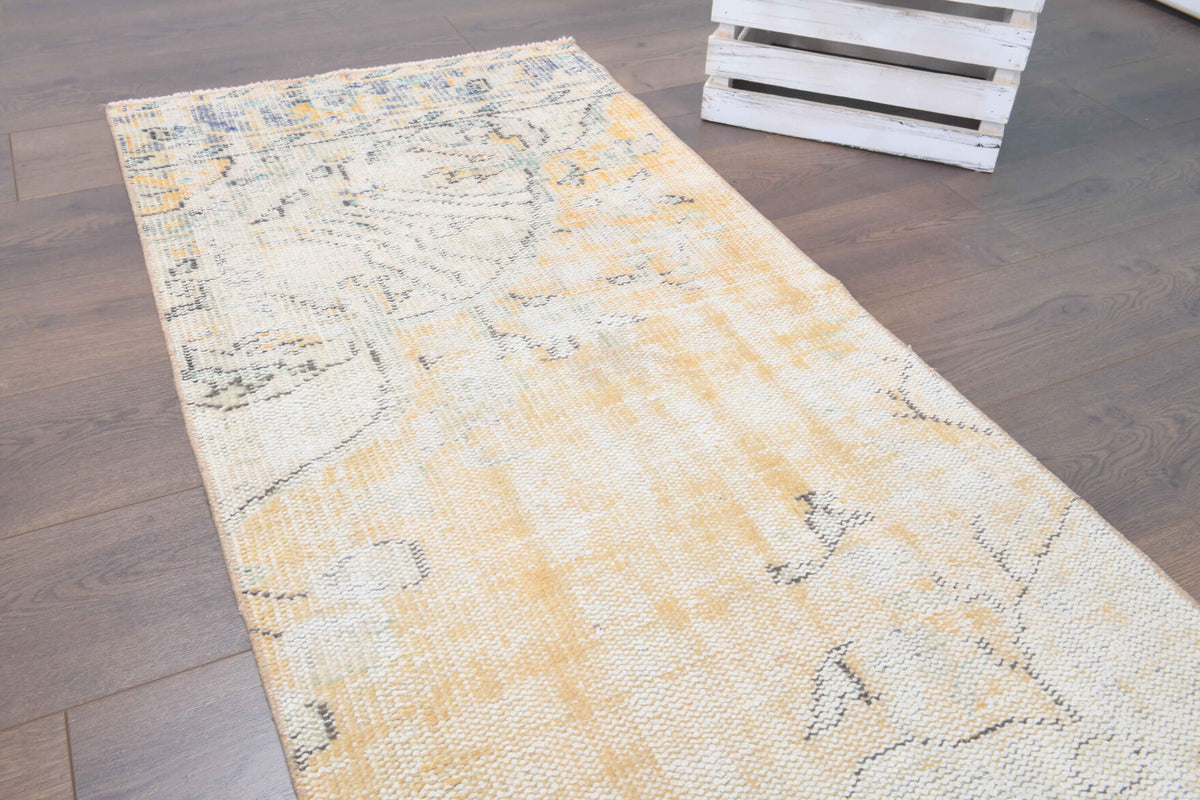 2x10 Wool Vintage Runner Rug