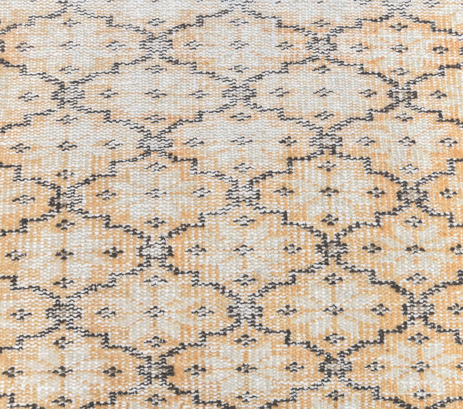 2x11 Vintage Handwoven Orange Runner