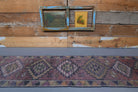 Vintage Hand-Knotted Runner Rug