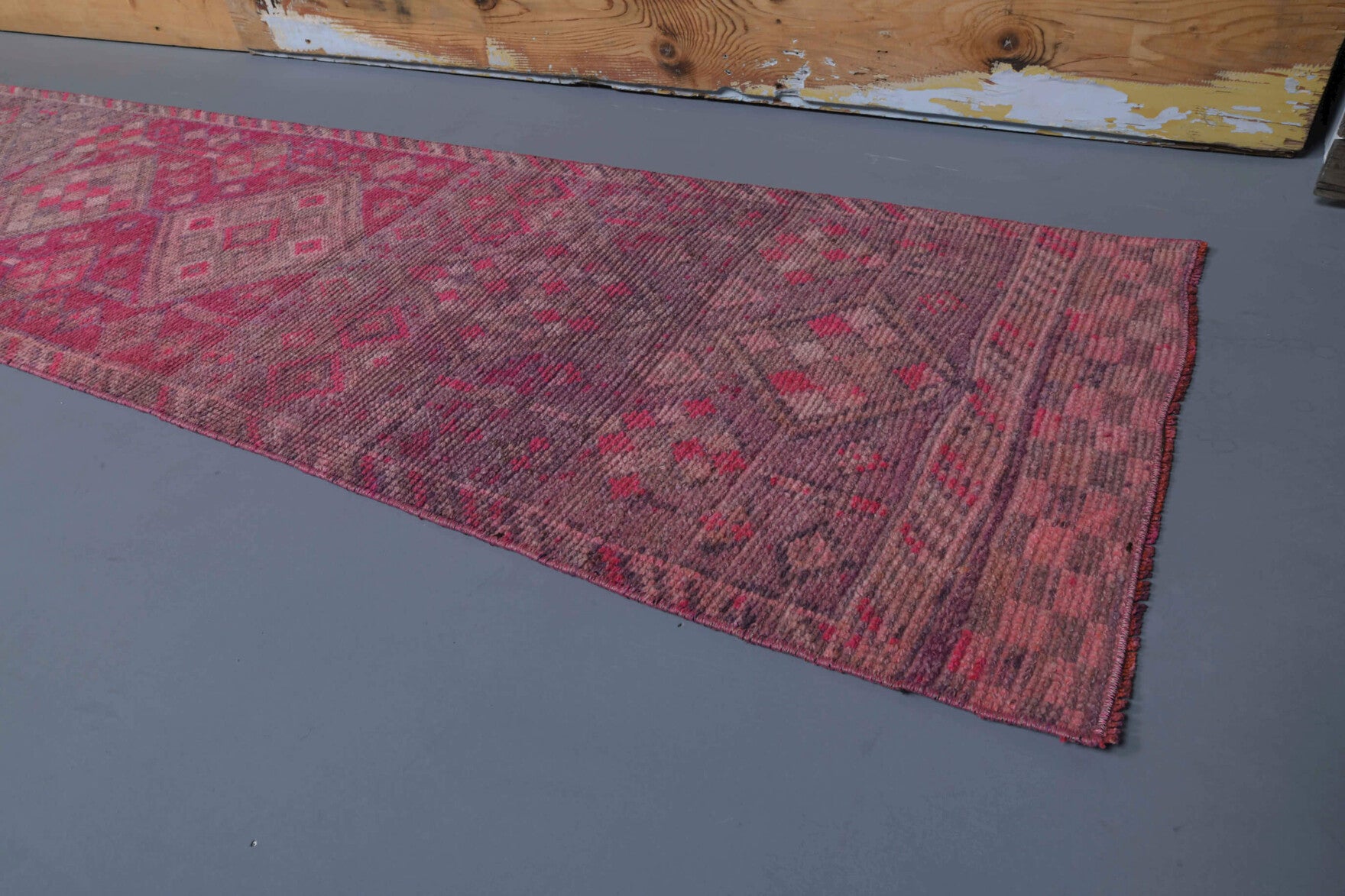 Vintage Pink Runner Rug