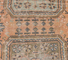 Authentic Anatolian vintage runner rug (1970s) with floral design – one-of-a-kind at Fame Rugs