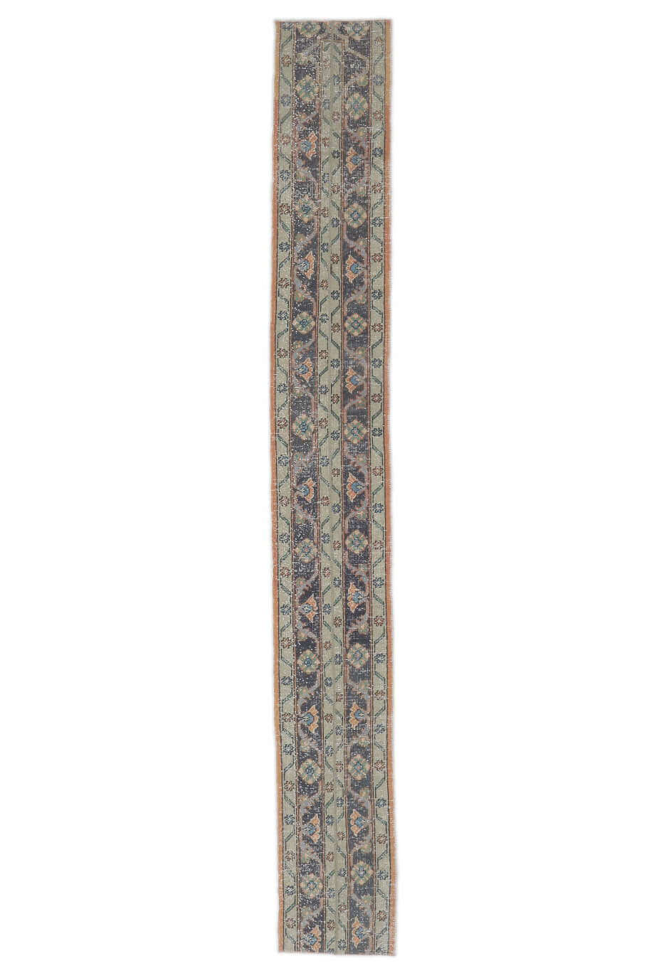 2x11 Vintage Patchwork Handmade Rug Floral Runner