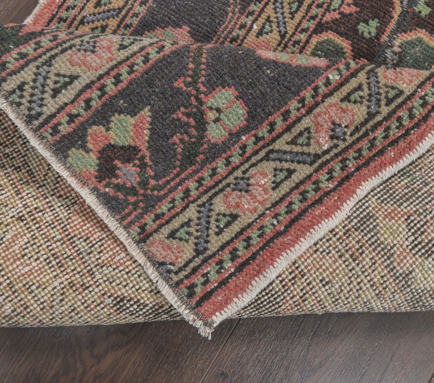 Vintage Patchwork Runner Rug