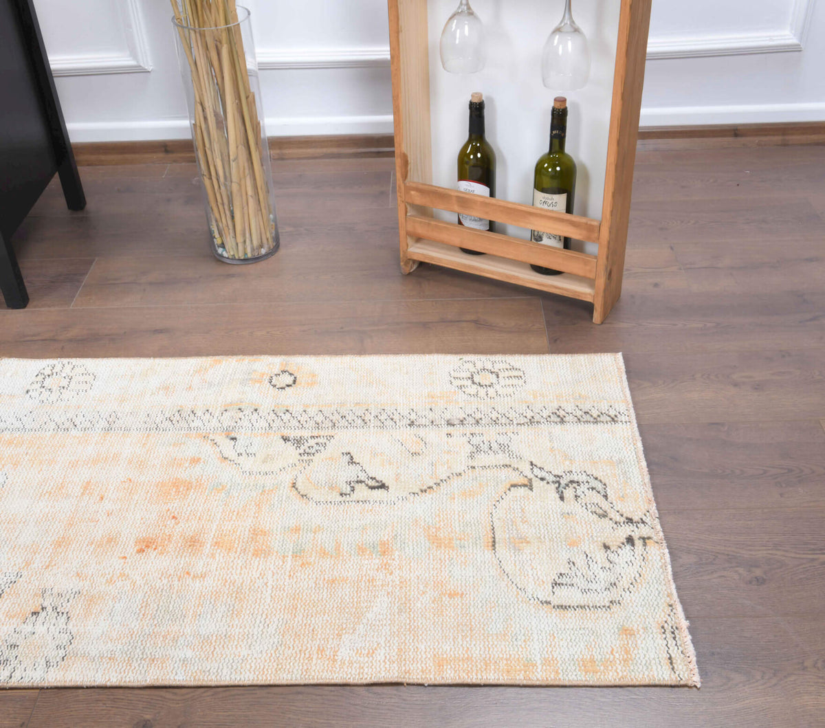 2x4 Vintage Small Oushak Rug