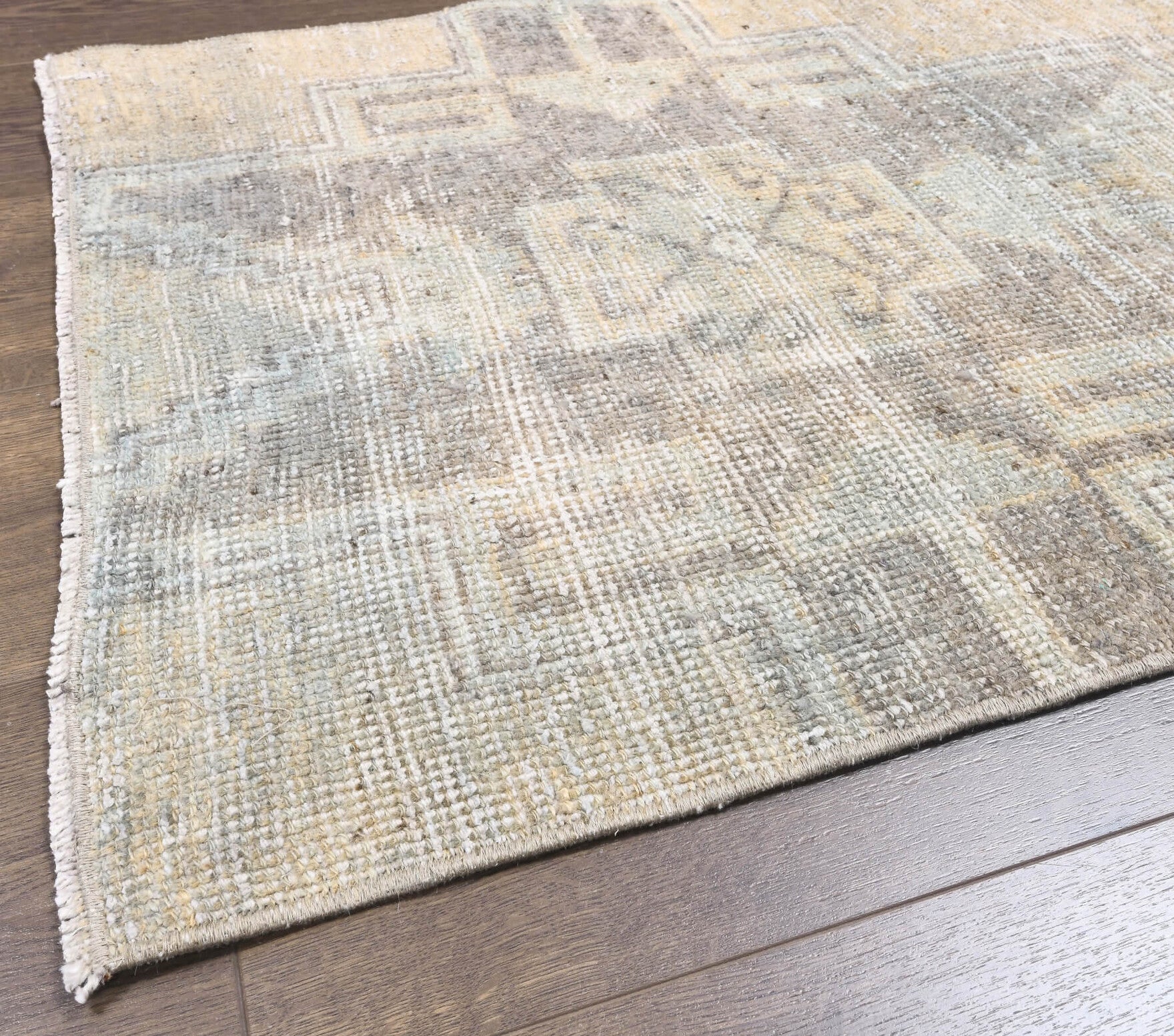 Vintage Small Oushak Rug