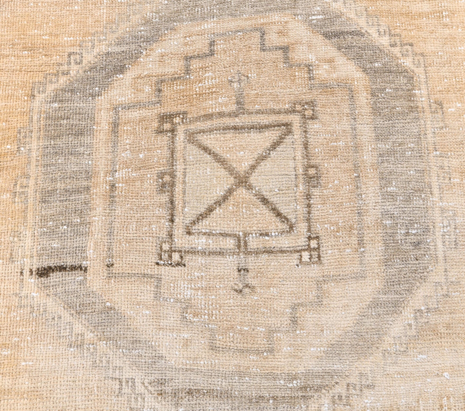 Vintage Small Oushak Rug