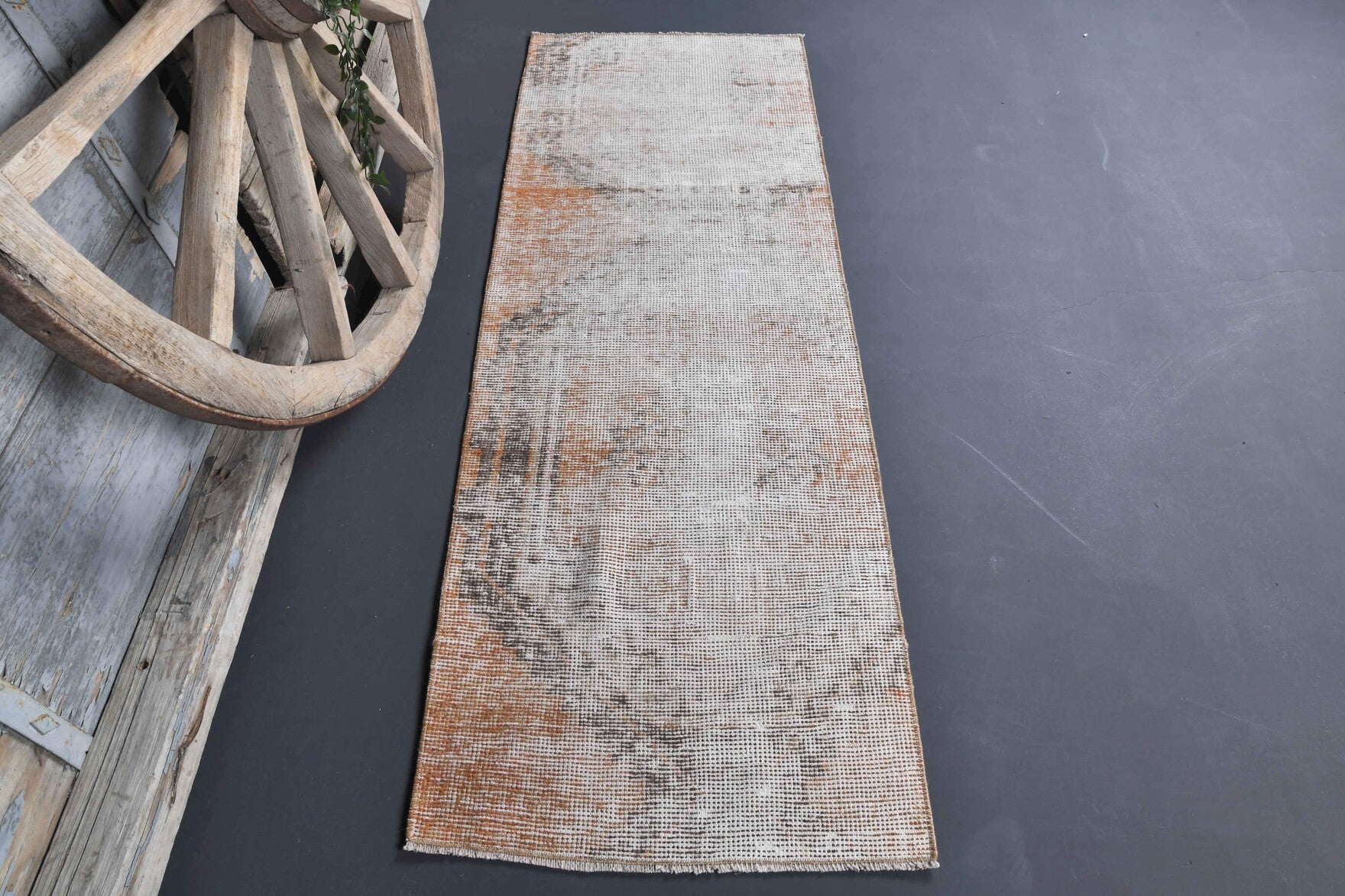 Vintage Oushak Runner Rug