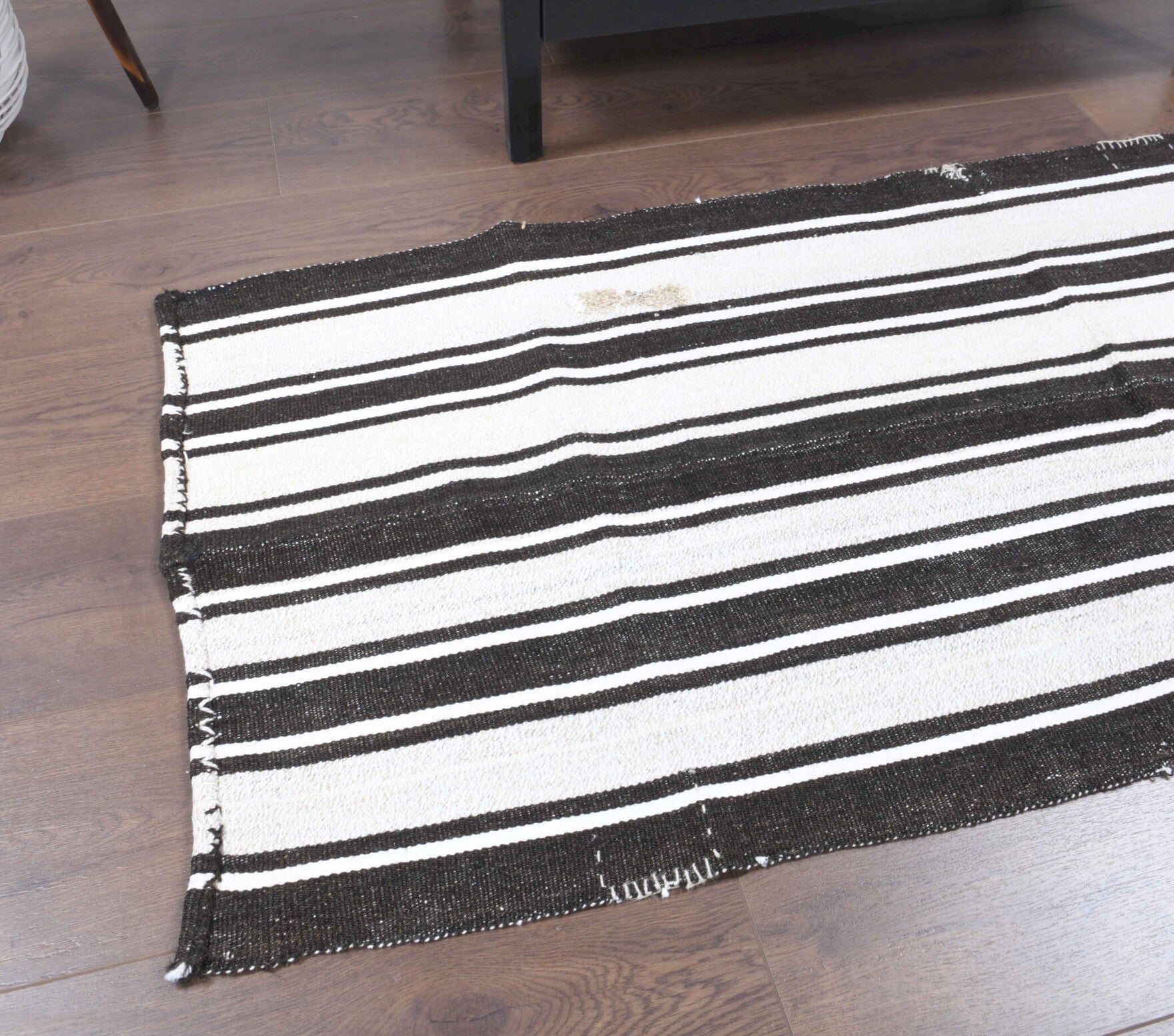 69x169 cm vintage kilim Anatolian runner rug – Vefabike, flatweave, wool