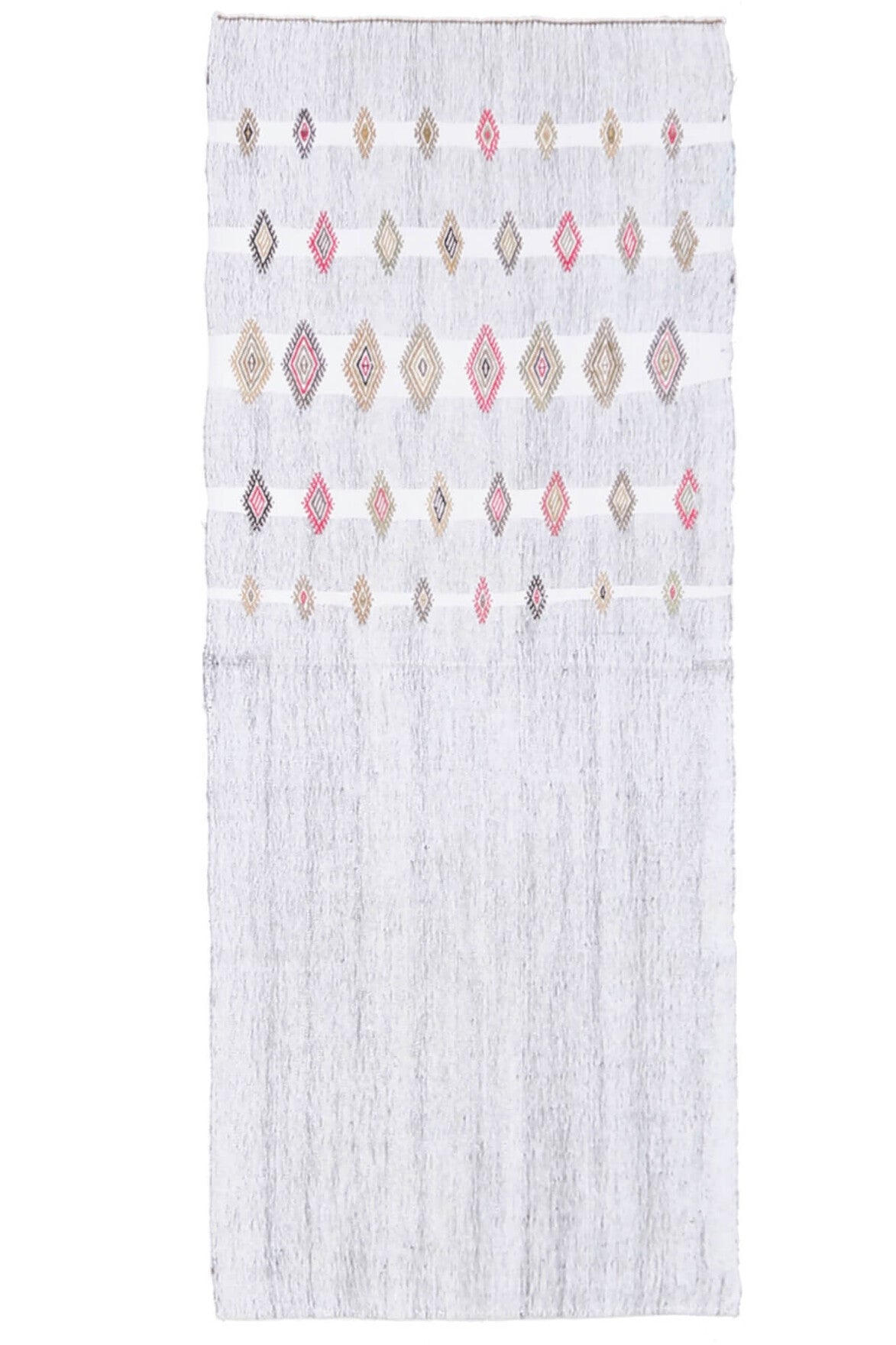 2x6 Wool Vintage Kilim Runner Rug