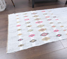 2x6 Wool Vintage Kilim Runner Rug