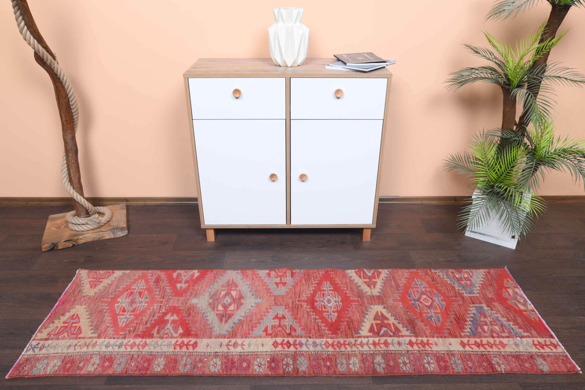 Vintage Anatolian Runner Rug - 28121