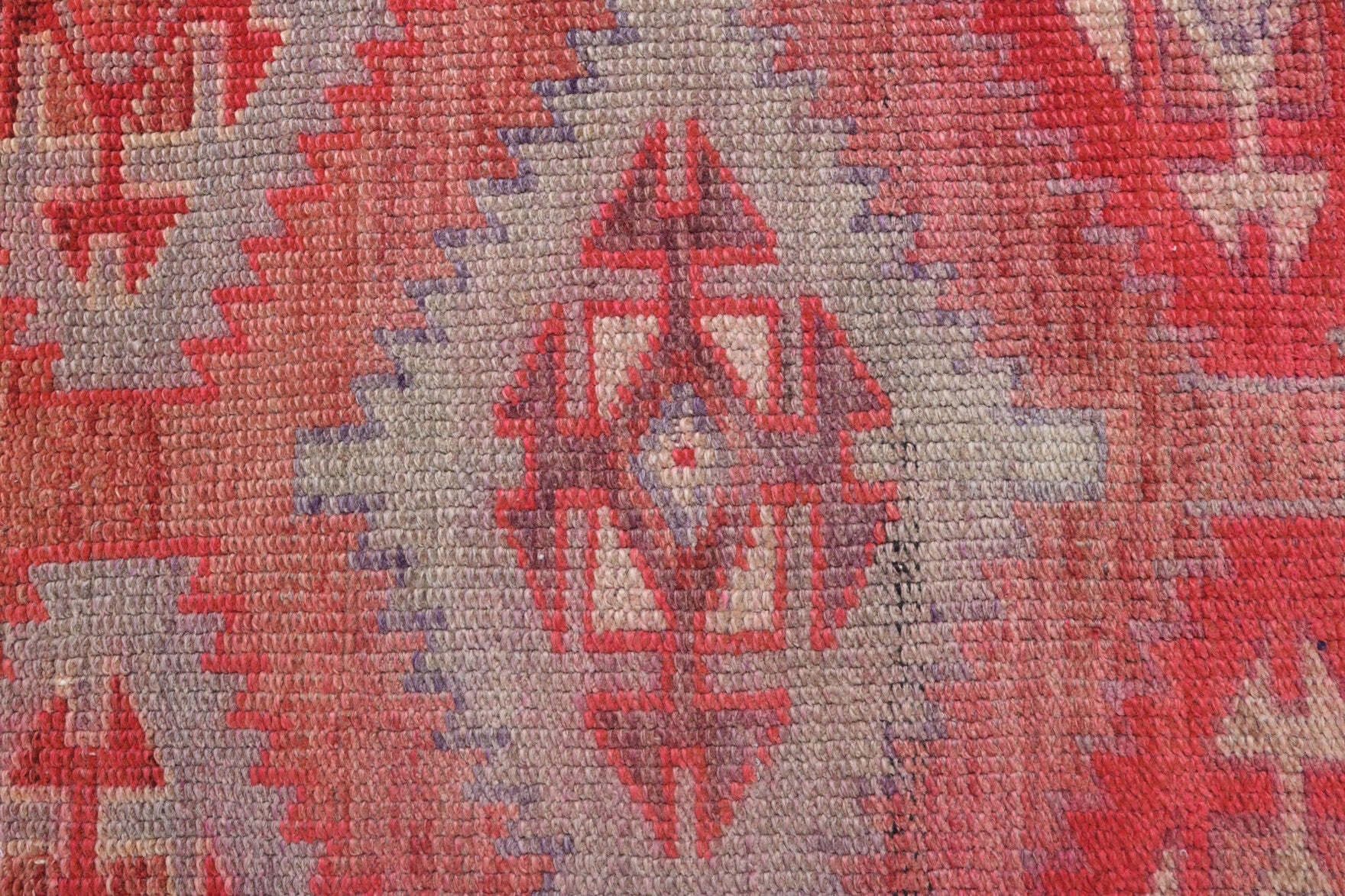 63x219 cm vintage Anatolian runner rug – Yildizdil, low pile, wool