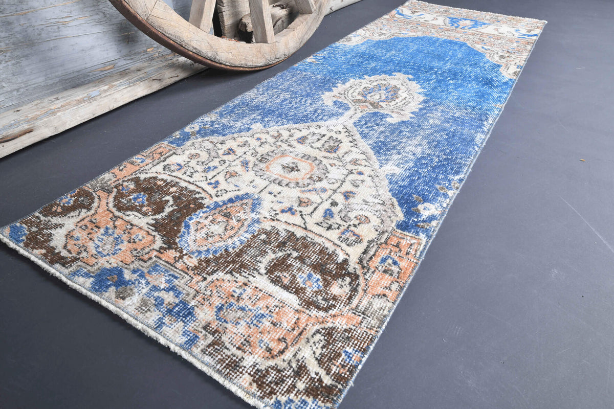 Traditional Vintage Anatolian Runner Rug
