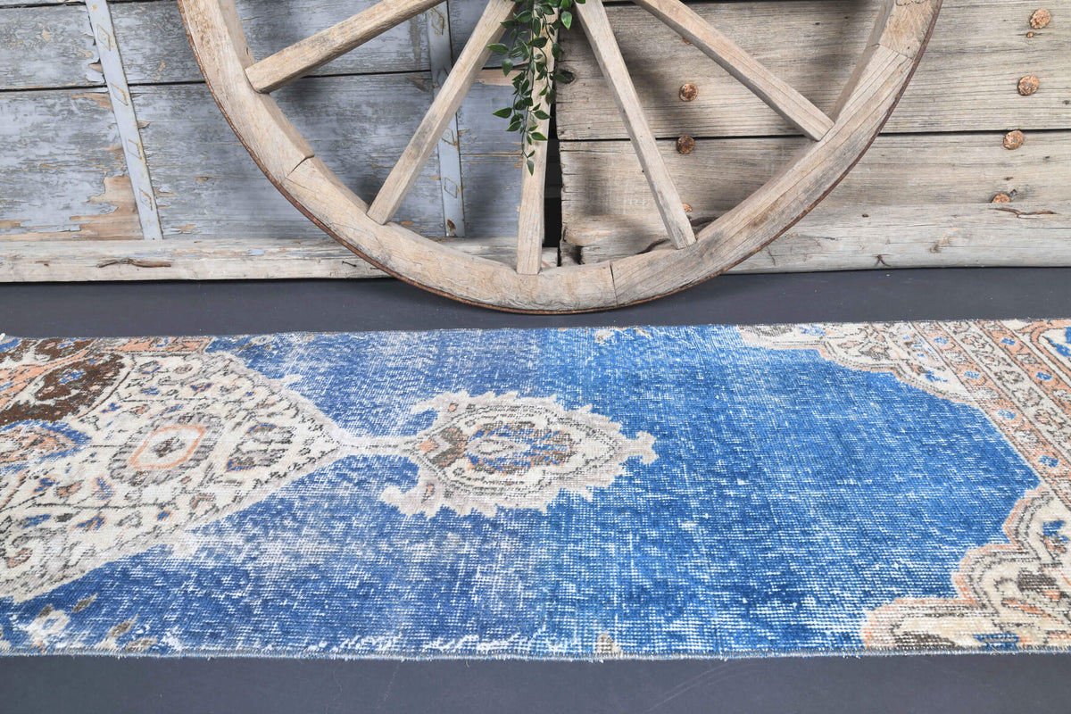 Traditional Vintage Anatolian Runner Rug