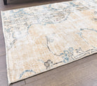 Pale Orange Oushak Runner Rug