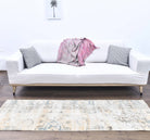 Pale Orange Oushak Runner Rug