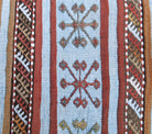 2x7 Wool Vintage Kilim Runner Rug