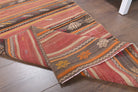 2x7 Wool Vintage Kilim Runner Rug