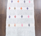 2x7 Wool Vintage Flatweave Runner Rug