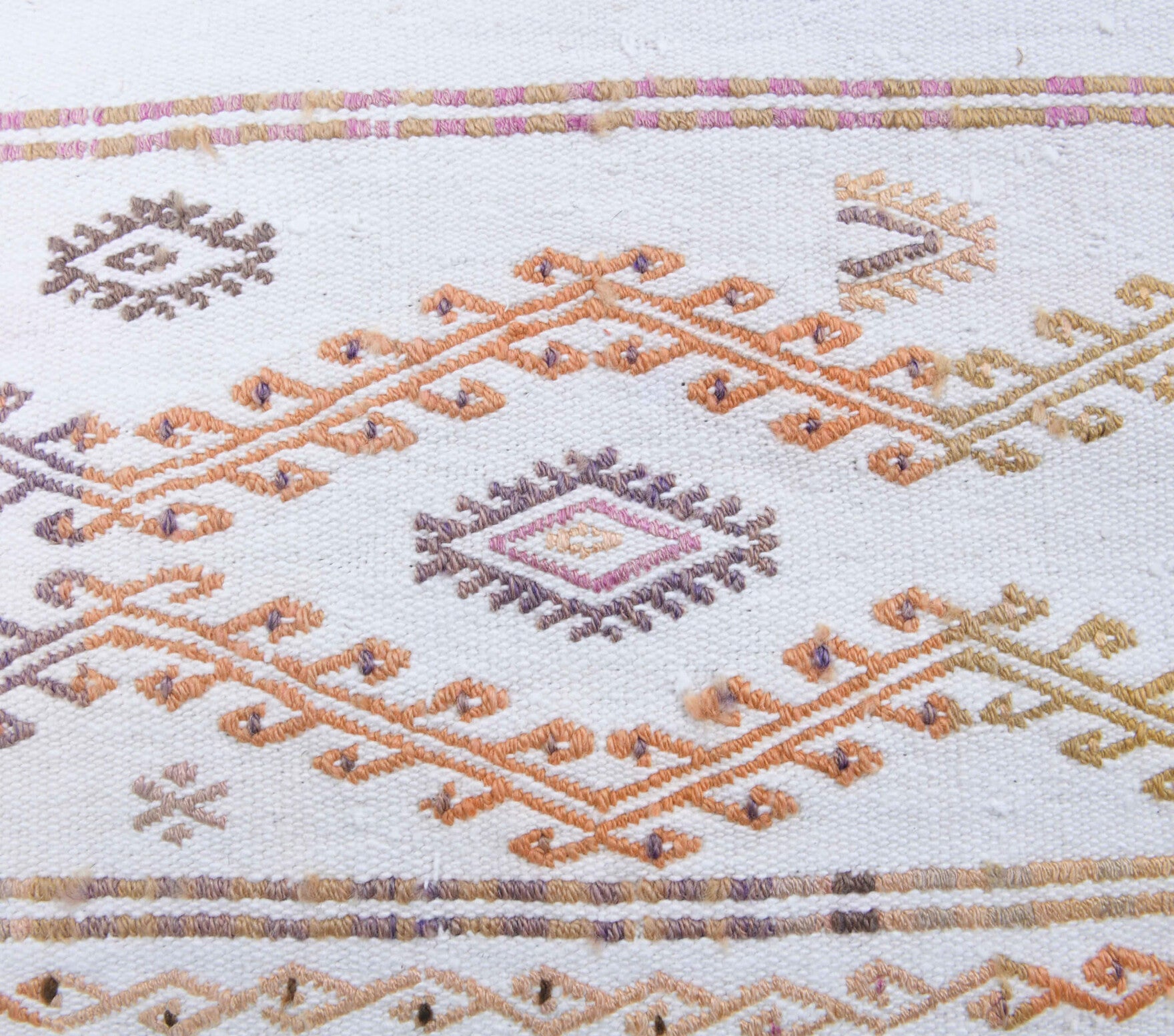 70x224 cm vintage kilim Anatolian runner rug – Tako, flatweave, wool