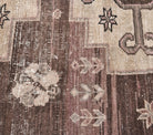Vintage Brown Oushak Runner Rug