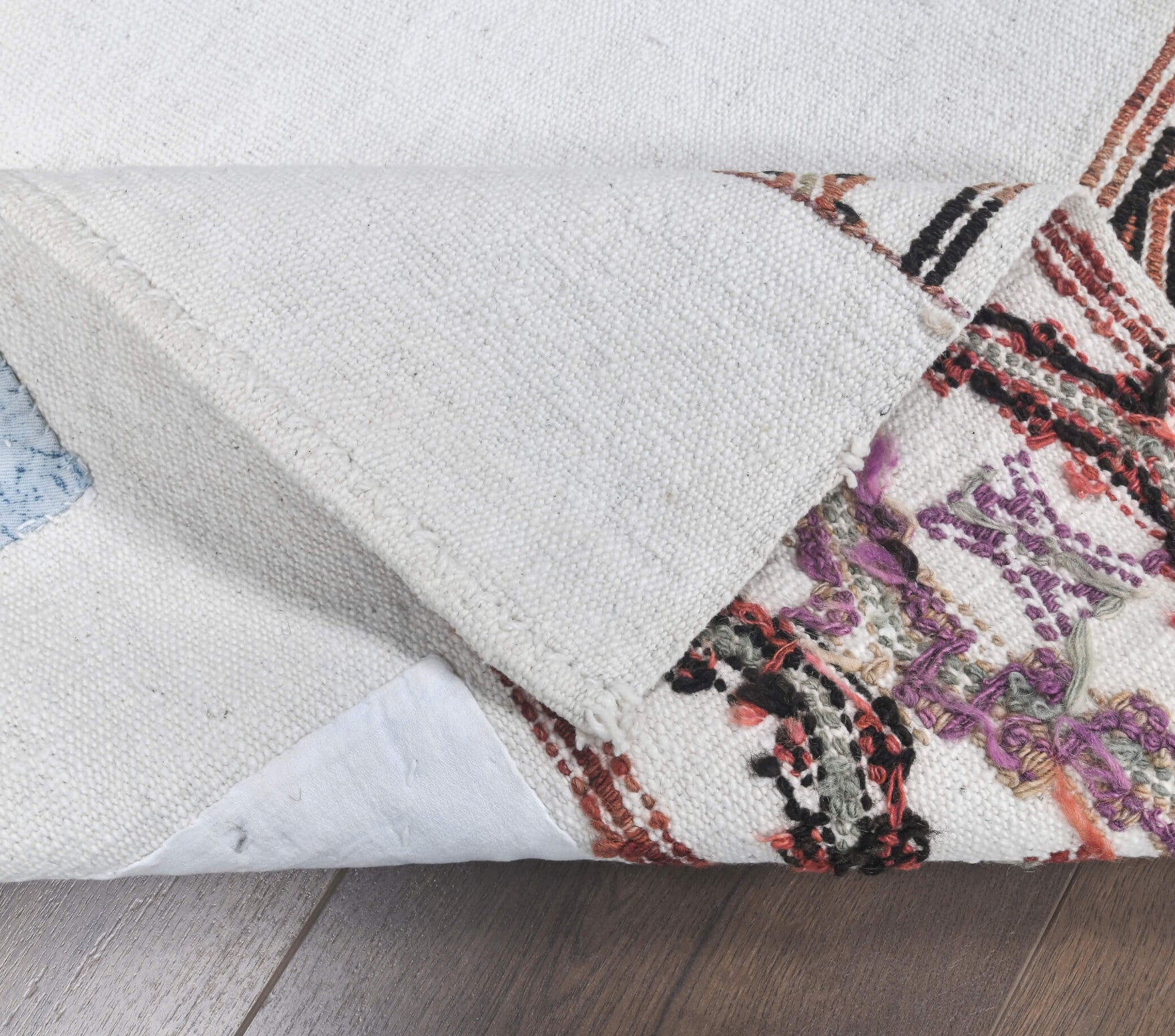 2x8 Vintage Kilim White Runner Rug