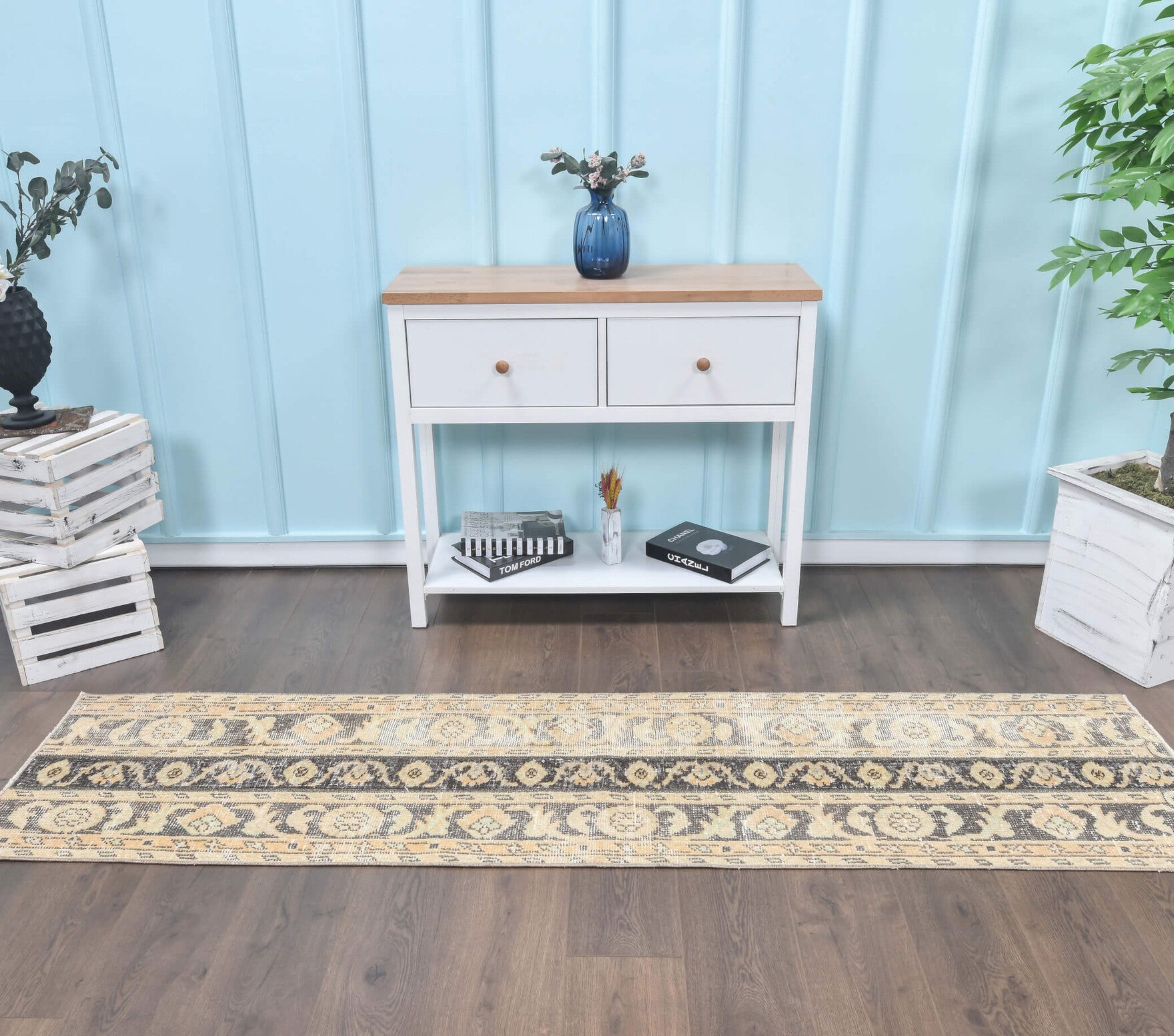 Vintage Patchwork Runner Rug