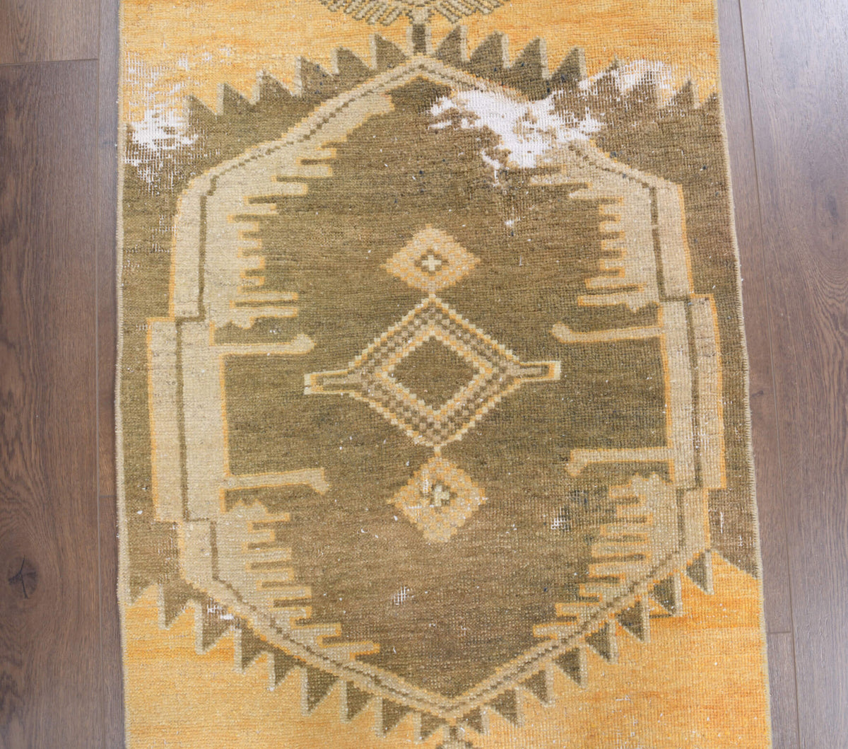 70x238 cm vintage Anatolian runner rug – Adacayinaz, low pile, wool