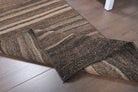 Authentic Anatolian vintage kilim runner rug (1960s) with striped design – one-of-a-kind at Fame Rugs