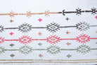 2x8 Flatweave Wool Vintage Runner Rug