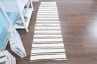 2x8 Flatweave Wool Vintage Runner Rug