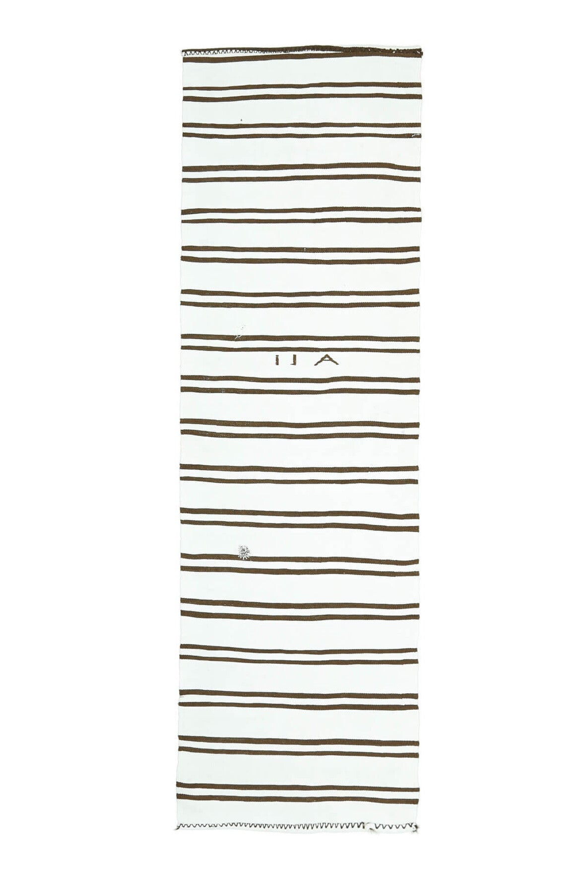 2x8 Flatweave Wool Vintage Runner Rug