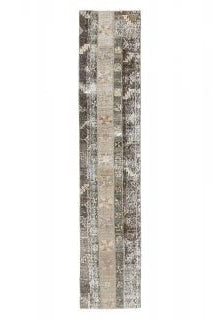 2x9 Handmade Narrow Patchwork Runner Rug