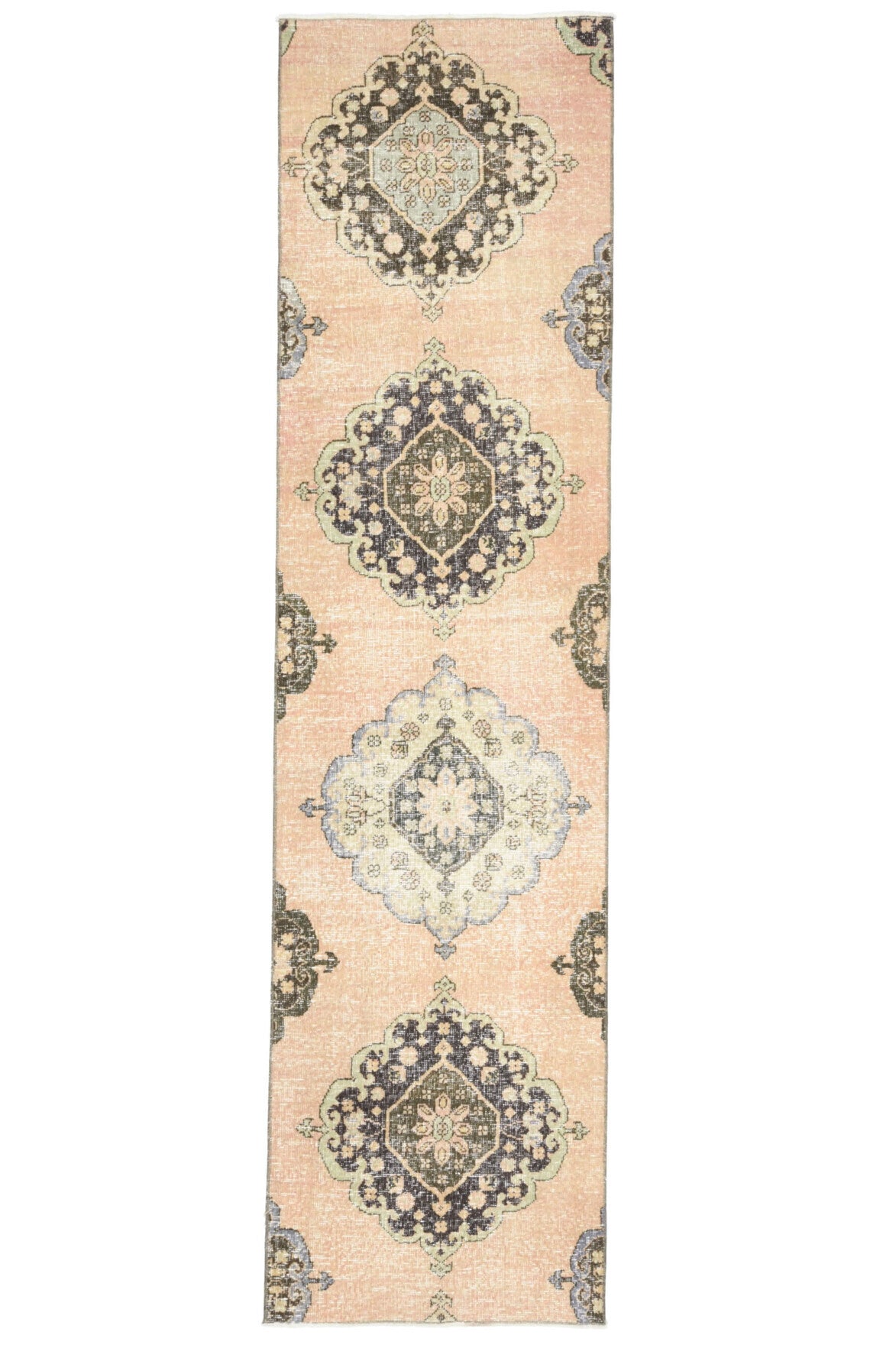 2x9 Oushak Vintage Runner Rug