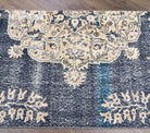 Handmade wool runner from Anatolia, Turkey – Vintage Blue Anatolian Runner Rug 2'3" x 8'6"