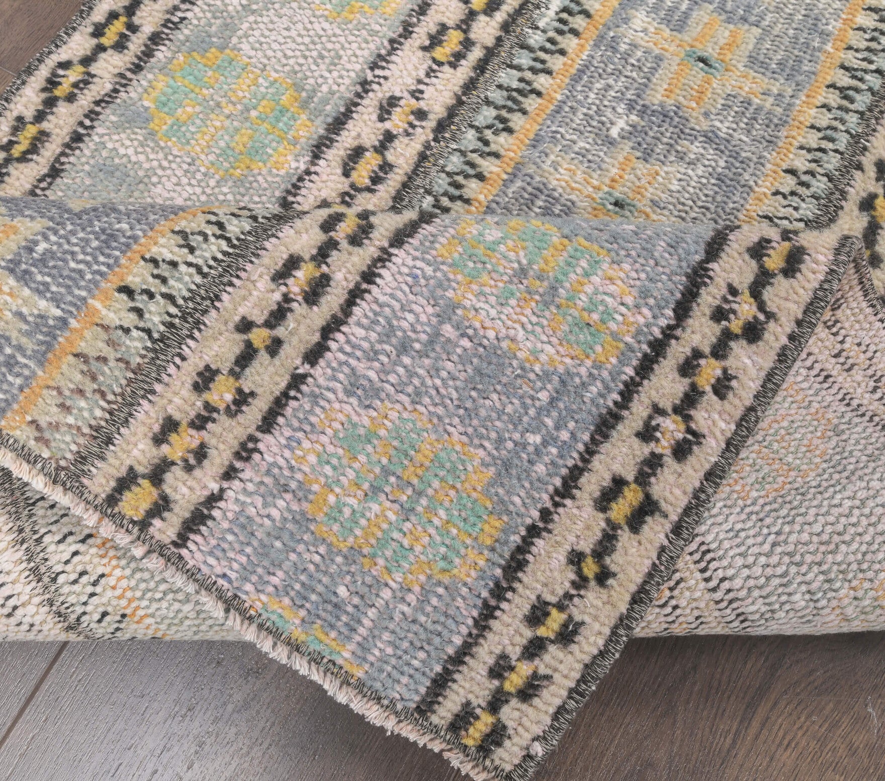 Vintage Patchwork Runner Rug