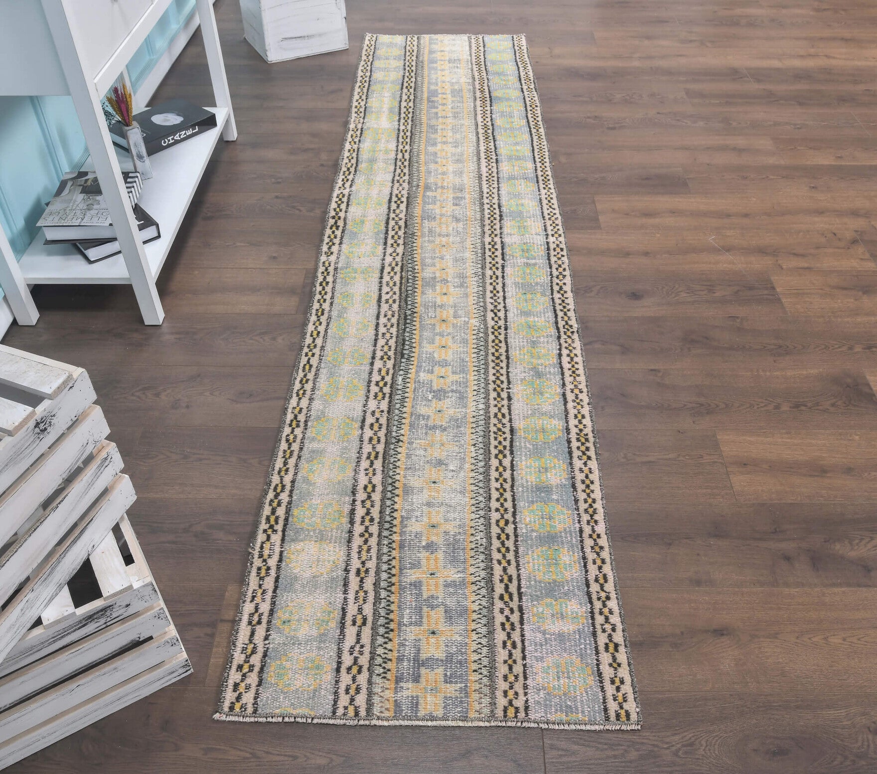 Vintage Patchwork Runner Rug